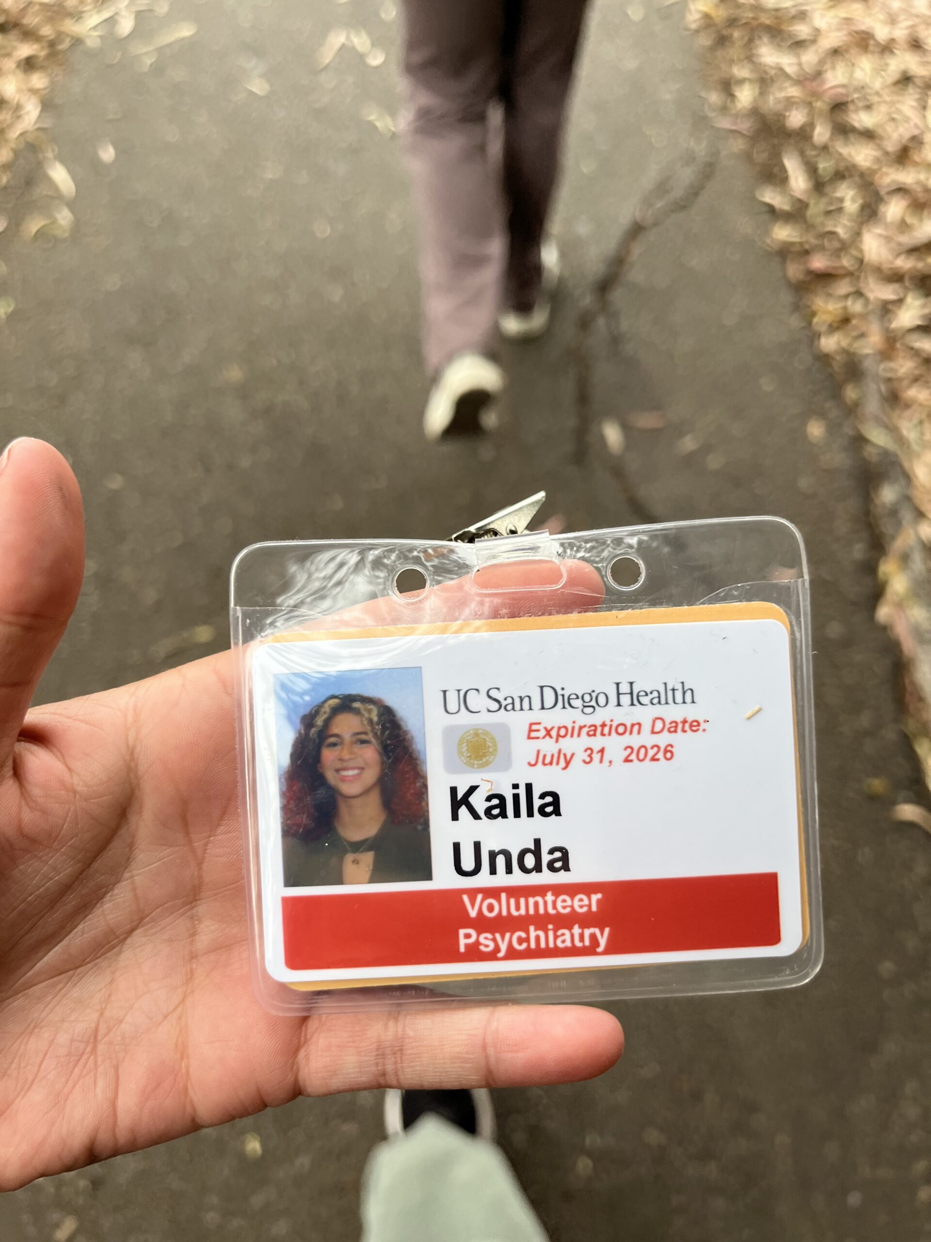 My ID badge